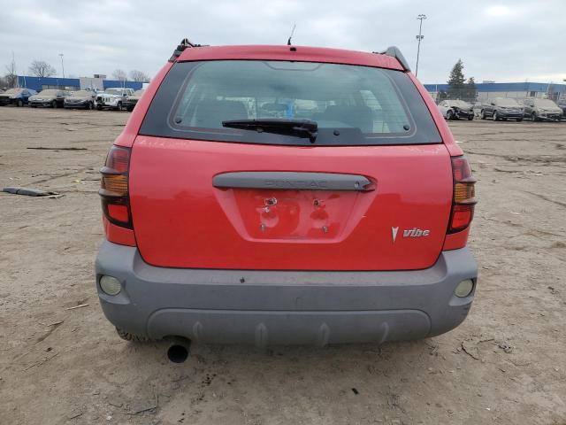 5Y2SL63825Z468979 - 2005 PONTIAC VIBE RED photo 6