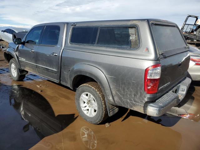 5TBDT44106S521544 - 2006 TOYOTA TUNDRA DOUBLE CAB SR5 GRAY photo 2