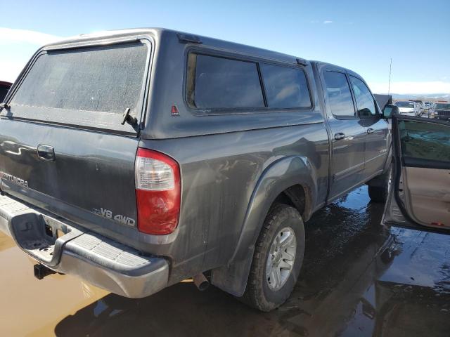 5TBDT44106S521544 - 2006 TOYOTA TUNDRA DOUBLE CAB SR5 GRAY photo 3