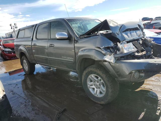 5TBDT44106S521544 - 2006 TOYOTA TUNDRA DOUBLE CAB SR5 GRAY photo 4