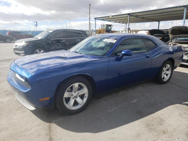 2C3CDYAGXCH259787 - 2012 DODGE CHALLENGER SXT BLUE photo 1