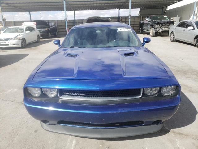 2C3CDYAGXCH259787 - 2012 DODGE CHALLENGER SXT BLUE photo 5