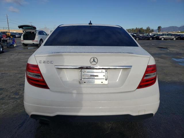 WDDGF4HB1EA966035 - 2014 MERCEDES-BENZ C 250 WHITE photo 6