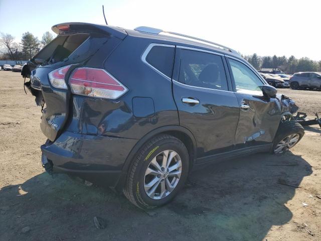 KNMAT2MV6GP731739 - 2016 NISSAN ROGUE S BLUE photo 3