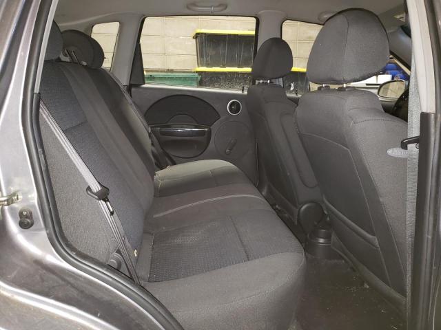 KL1TD66677B790208 - 2007 CHEVROLET AVEO BASE GRAY photo 10