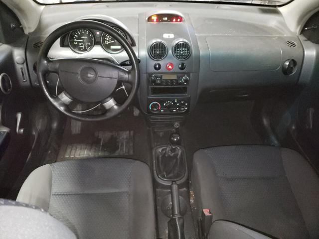 KL1TD66677B790208 - 2007 CHEVROLET AVEO BASE GRAY photo 8