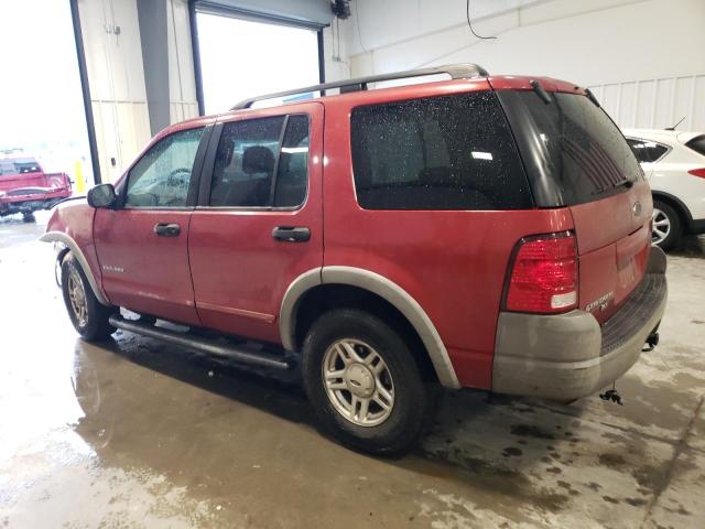 1FMZU62K92UD45323 - 2002 FORD EXPLORER XLS BURGUNDY photo 2