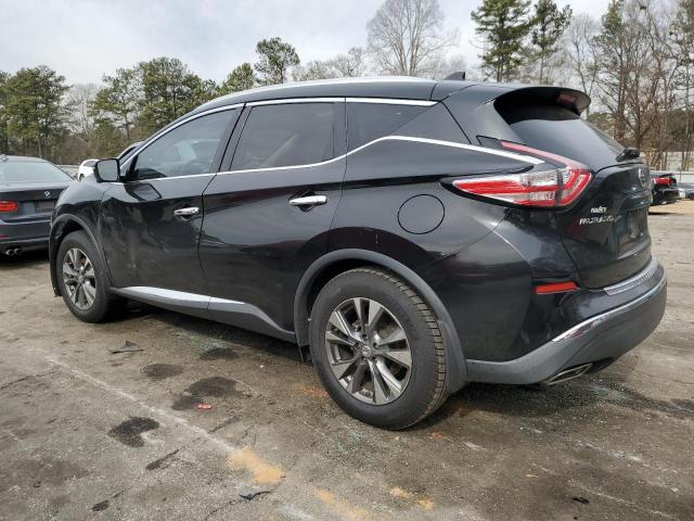 5N1AZ2MG1HN166096 - 2017 NISSAN MURANO S BLACK photo 2