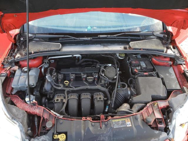 1FADP3F25DL159386 - 2013 FORD FOCUS SE RED photo 11