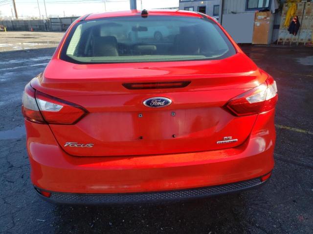 1FADP3F25DL159386 - 2013 FORD FOCUS SE RED photo 6