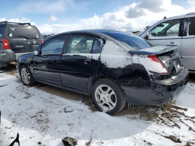 1G8AL52F53Z136483 - 2003 SATURN ION LEVEL 3 BLACK photo 2