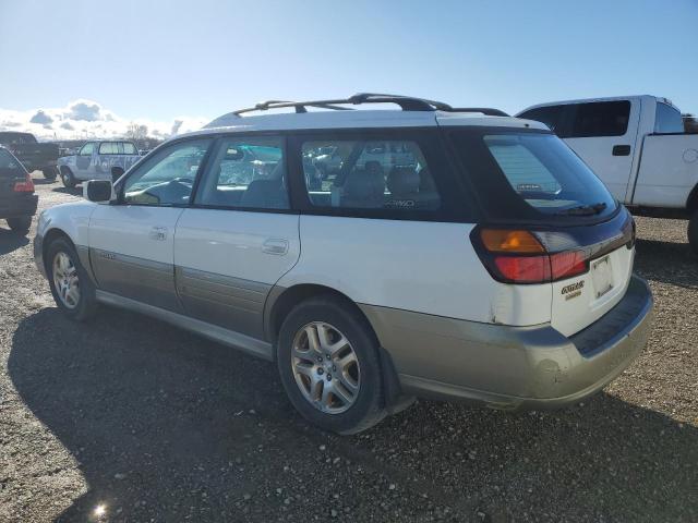 4S3BH6868Y7636584 - 2000 SUBARU LEGACY OUTBACK LIMITED WHITE photo 2