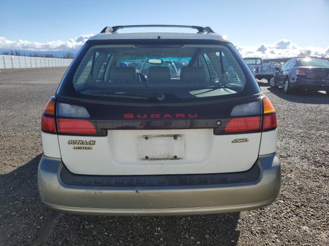 4S3BH6868Y7636584 - 2000 SUBARU LEGACY OUTBACK LIMITED WHITE photo 6
