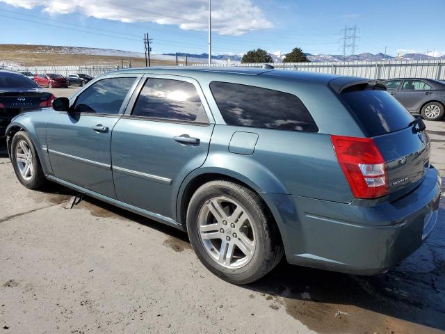 2D8GV58275H178124 - 2005 DODGE MAGNUM R/T GREEN photo 2