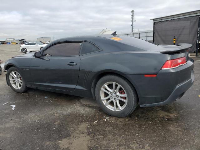 2G1FA1E37E9201206 - 2014 CHEVROLET CAMARO LS BLACK photo 2