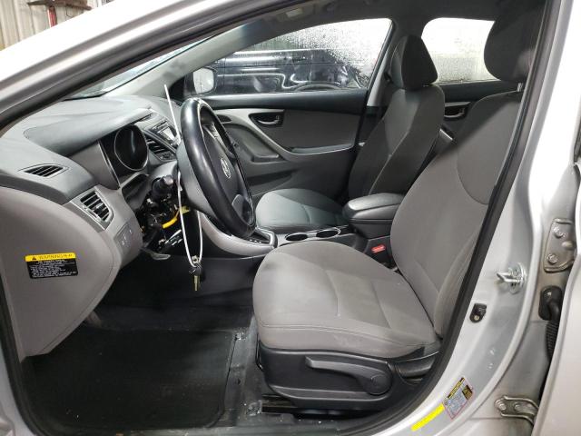 KMHDH4AE0GU517017 - 2016 HYUNDAI ELANTRA SE SILVER photo 7