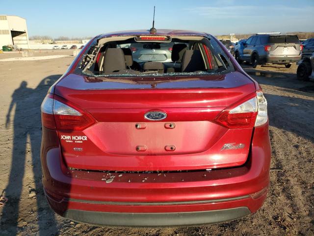 3FADP4BJ2GM104853 - 2016 FORD FIESTA SE RED photo 6