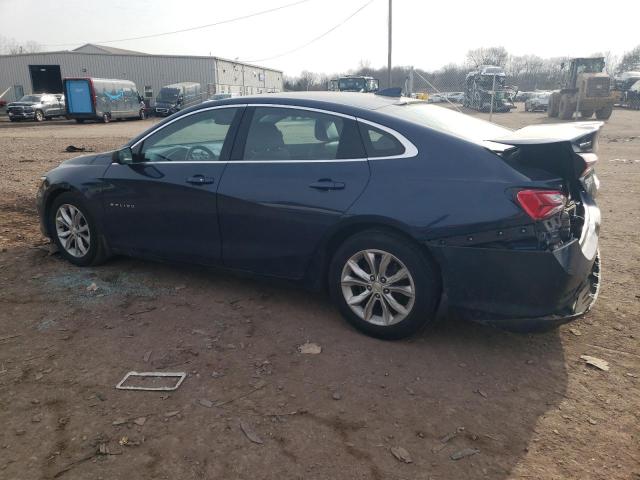 1G1ZD5ST0KF132801 - 2019 CHEVROLET MALIBU LT BLUE photo 2