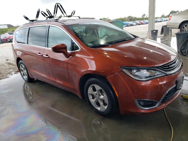 2C4RC1H78JR183743 - 2018 CHRYSLER PACIFICA HYBRID TOURING PLUS ORANGE photo 4