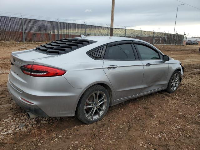 3FA6P0CD3LR117652 - 2020 FORD FUSION SEL SILVER photo 3