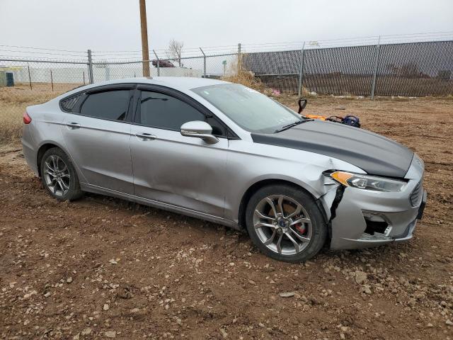 3FA6P0CD3LR117652 - 2020 FORD FUSION SEL SILVER photo 4