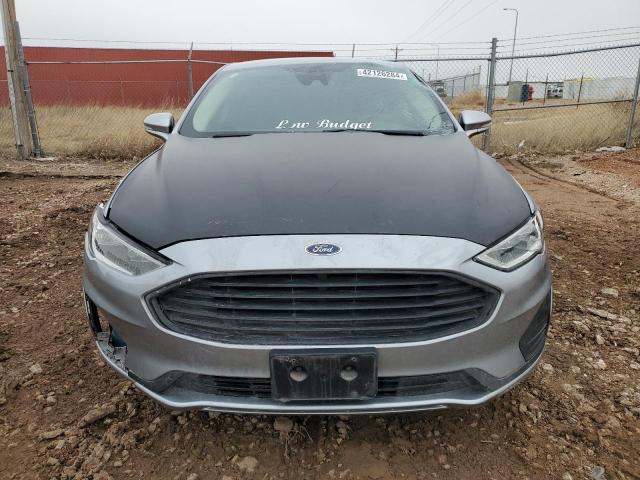 3FA6P0CD3LR117652 - 2020 FORD FUSION SEL SILVER photo 5