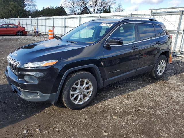 1C4PJMCS0FW571431 - 2015 JEEP CHEROKEE LATITUDE BLACK photo 1