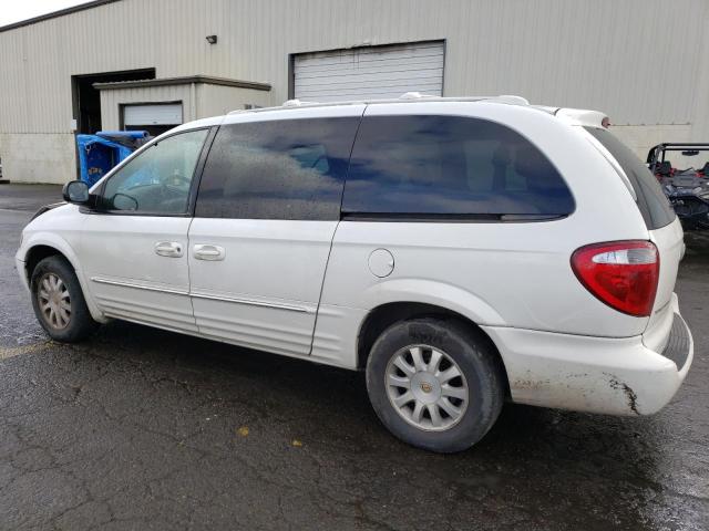 2C8GT64LX3R379692 - 2003 CHRYSLER TOWN & COU LIMITED WHITE photo 2