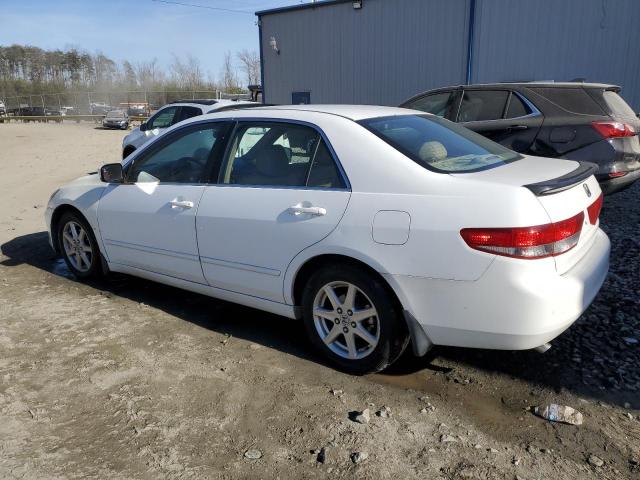 1HGCM665X3A098137 - 2003 HONDA ACCORD EX WHITE photo 2