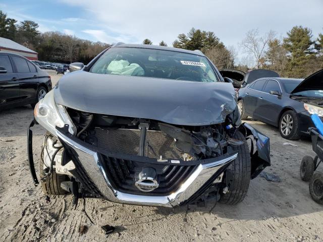 5N1AZ2MH3GN128313 - 2016 NISSAN MURANO S GRAY photo 5