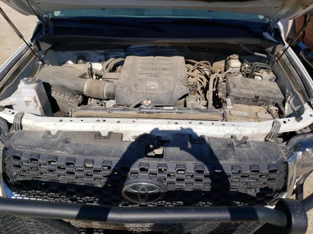 5TFEY5F12MX287950 - 2021 TOYOTA TUNDRA CREWMAX SR5 WHITE photo 11