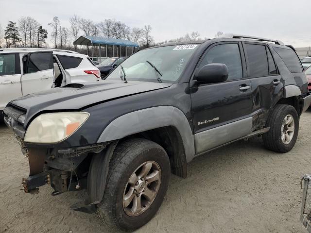 JTEBU14R238004788 - 2003 TOYOTA 4RUNNER SR5 BLACK photo 1