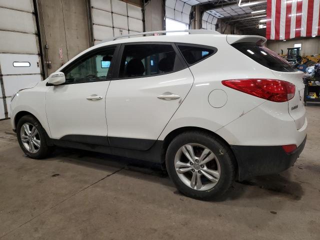 KM8JUCAC7DU710316 - 2013 HYUNDAI TUCSON GLS WHITE photo 2