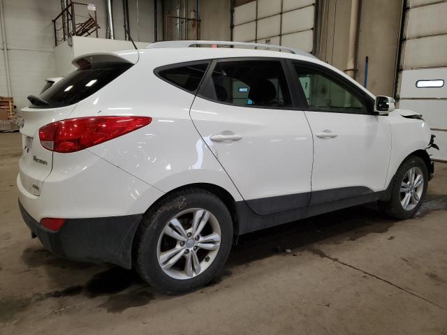 KM8JUCAC7DU710316 - 2013 HYUNDAI TUCSON GLS WHITE photo 3