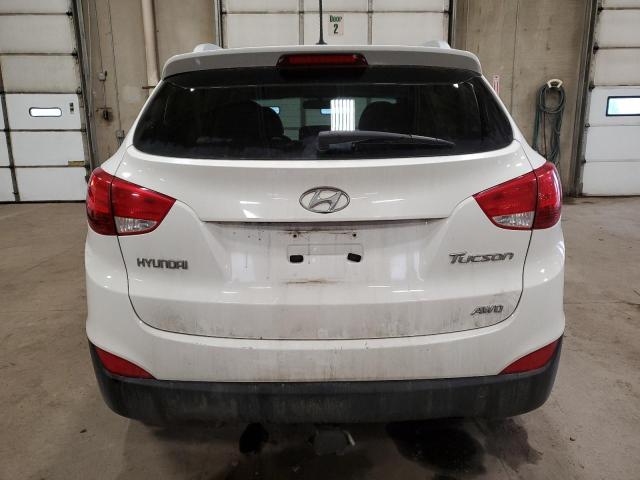 KM8JUCAC7DU710316 - 2013 HYUNDAI TUCSON GLS WHITE photo 6