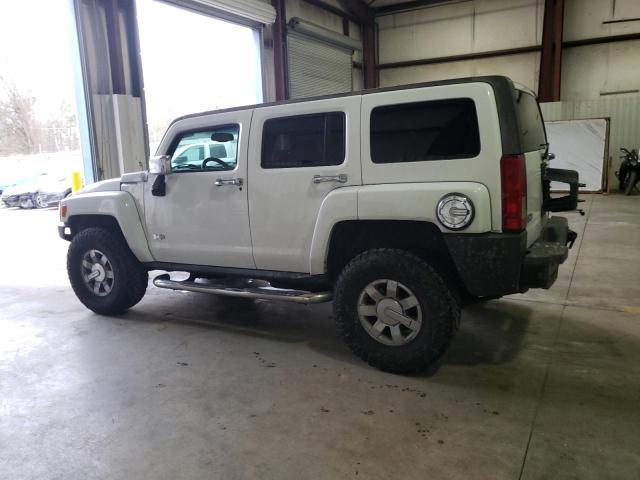 5GTDN13E778242627 - 2007 HUMMER H3 WHITE photo 2