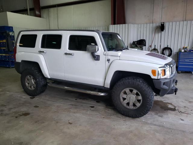 5GTDN13E778242627 - 2007 HUMMER H3 WHITE photo 4