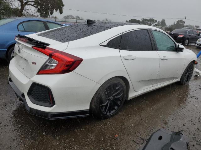 2HGFC1E54KH706352 - 2019 HONDA CIVIC SI WHITE photo 3