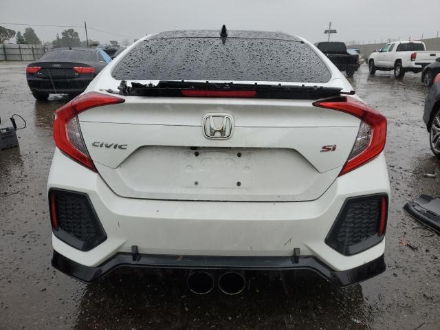 2HGFC1E54KH706352 - 2019 HONDA CIVIC SI WHITE photo 6