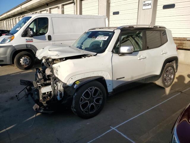 ZACCJADT7FPB90242 - 2015 JEEP RENEGADE LIMITED WHITE photo 1