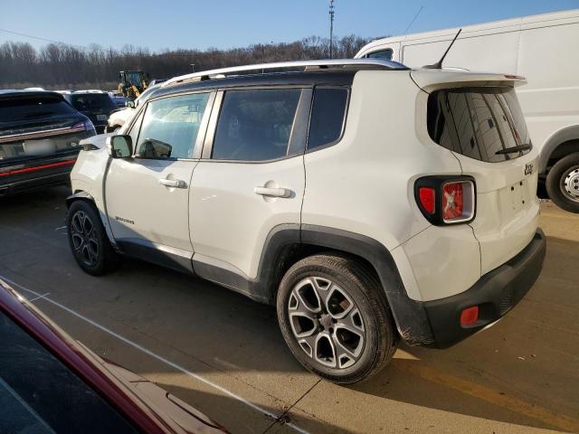 ZACCJADT7FPB90242 - 2015 JEEP RENEGADE LIMITED WHITE photo 2