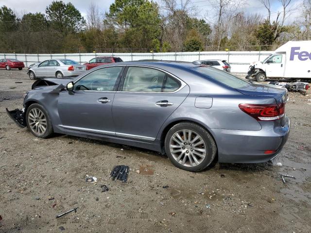 JTHCL5EF3G5025890 - 2016 LEXUS LS 460 GRAY photo 2