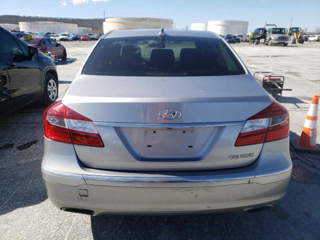 KMHGC4DD6DU215483 - 2013 HYUNDAI GENESIS 3.8L SILVER photo 6