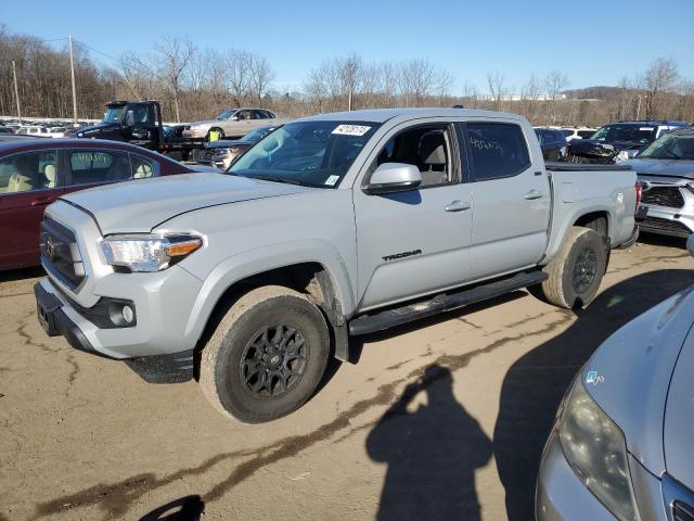 3TMCZ5AN0LM323640 - 2020 TOYOTA TACOMA DOUBLE CAB GRAY photo 1