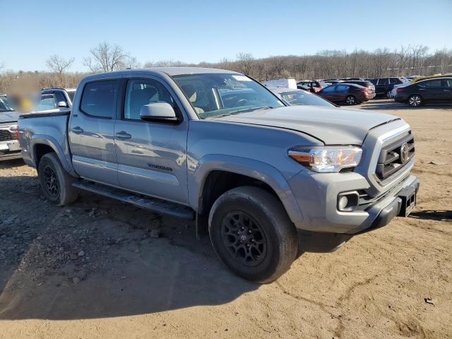 3TMCZ5AN0LM323640 - 2020 TOYOTA TACOMA DOUBLE CAB GRAY photo 4