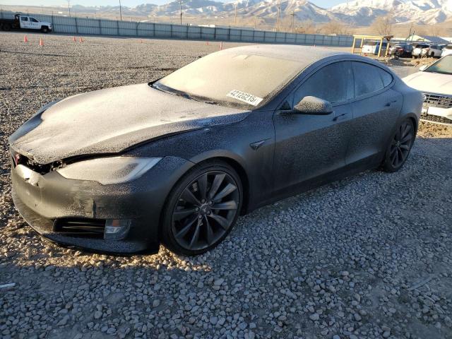 5YJSA1E25HF230927 - 2017 TESLA MODEL S BLACK photo 1