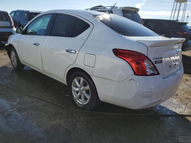 3N1CN7AP9DL849977 - 2013 NISSAN VERSA S WHITE photo 2