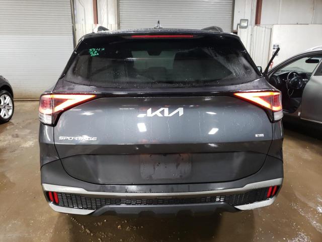 5XYK6CAFXPG056575 - 2023 KIA SPORTAGE X LINE GRAY photo 6