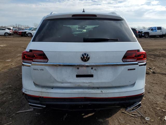1V2BR2CA2NC500258 - 2022 VOLKSWAGEN ATLAS SEL WHITE photo 6