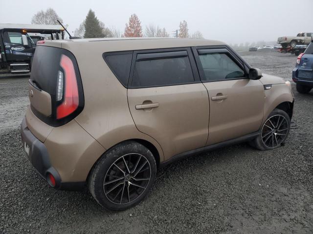 KNDJN2A22E7079378 - 2014 KIA SOUL BROWN photo 3